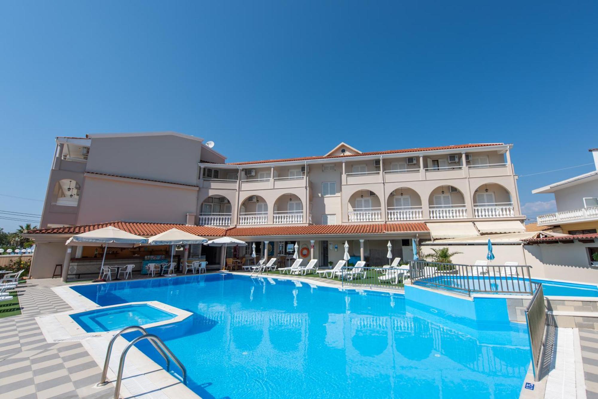 Aphrodite Beach Hotel Corfu Roda  Exteriör bild