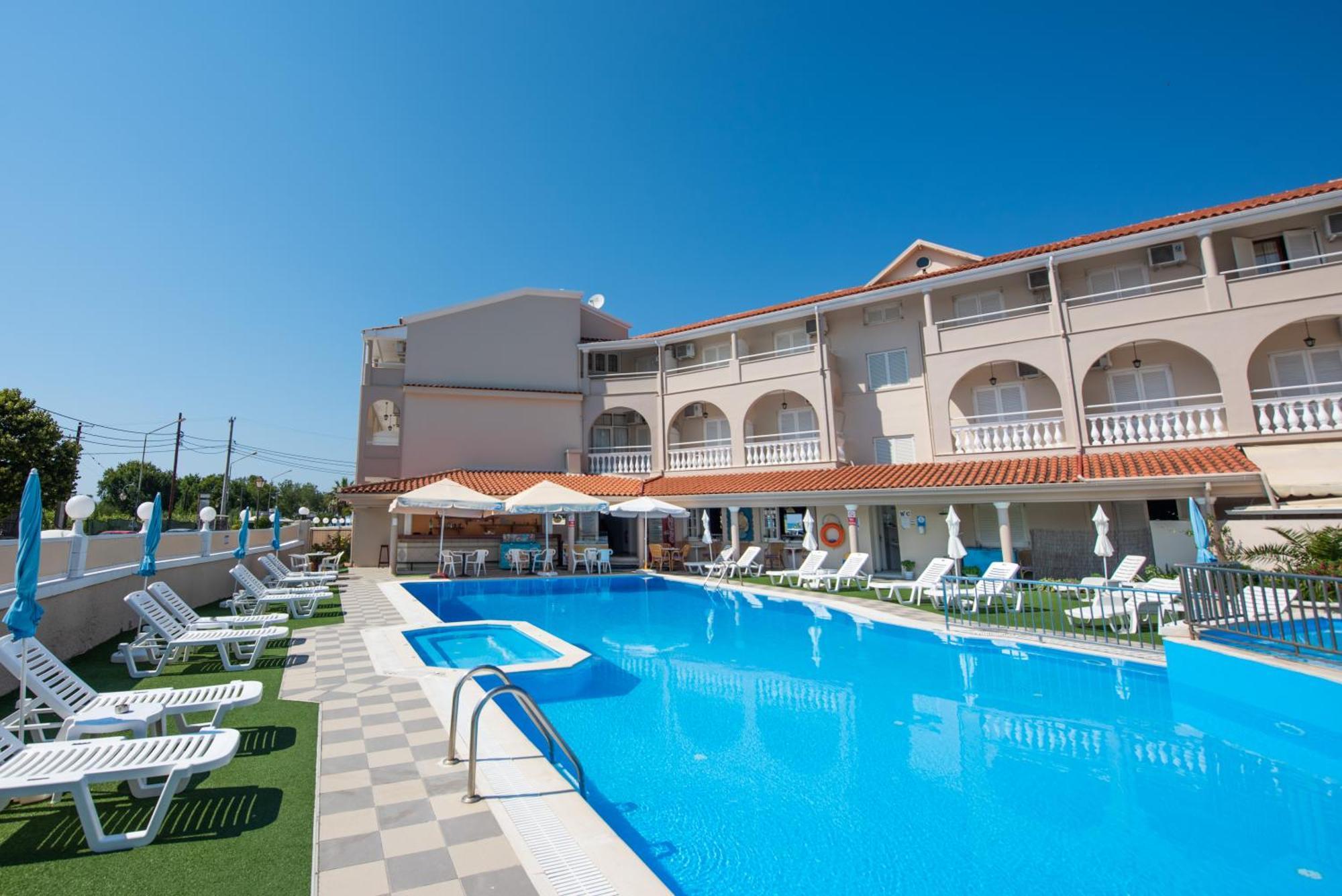Aphrodite Beach Hotel Corfu Roda  Exteriör bild