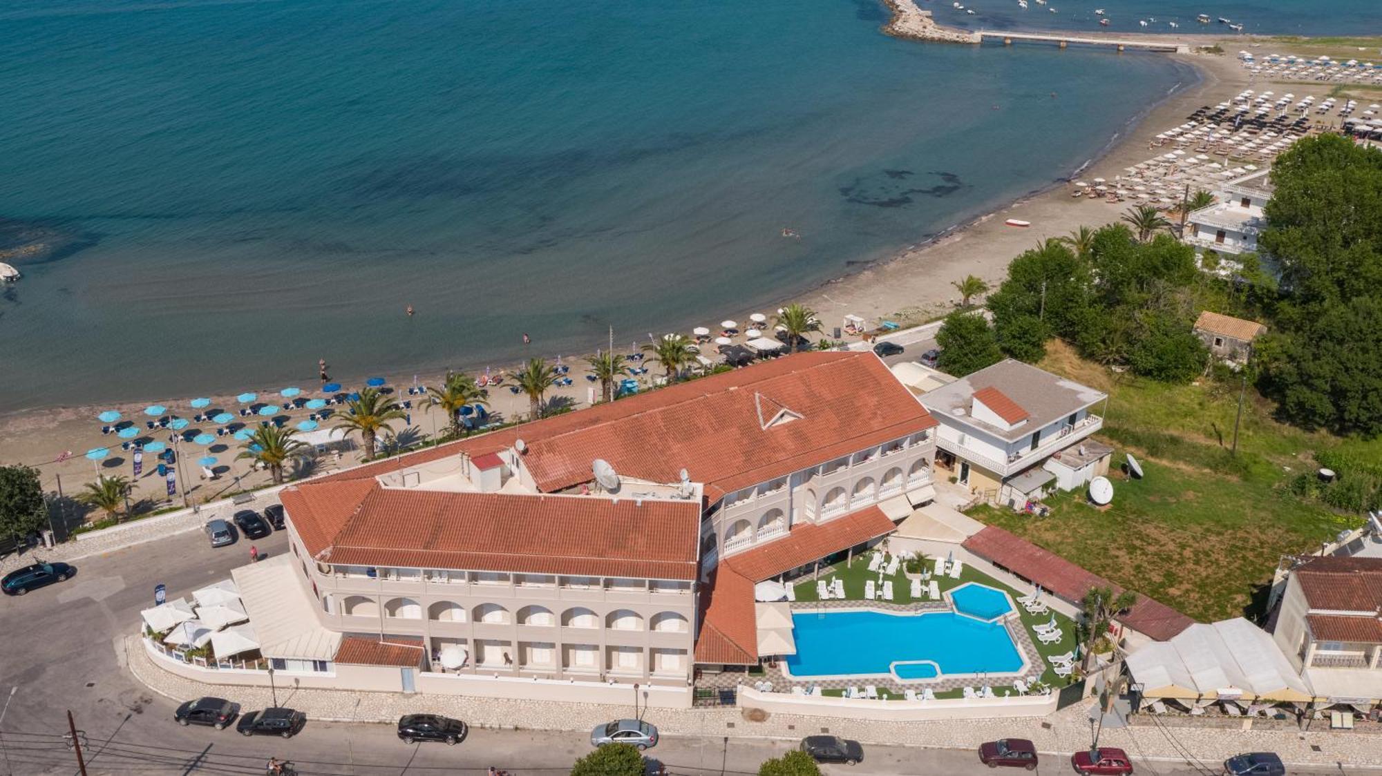 Aphrodite Beach Hotel Corfu Roda  Exteriör bild
