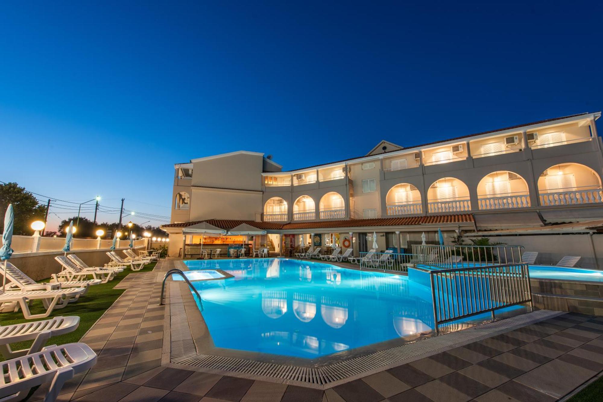 Aphrodite Beach Hotel Corfu Roda  Exteriör bild