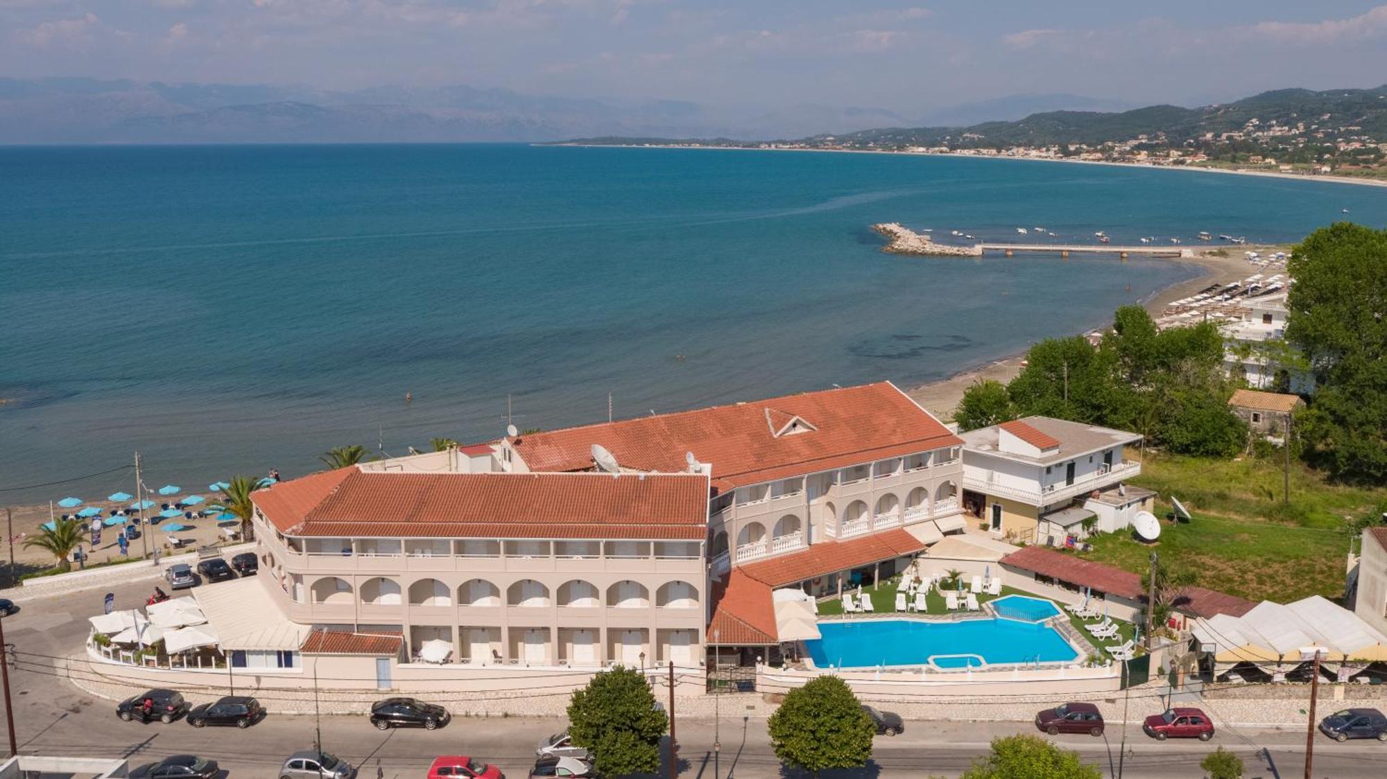 Aphrodite Beach Hotel Corfu Roda  Exteriör bild